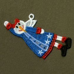 FSL Country Snowman 07 machine embroidery designs