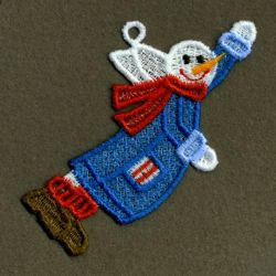 FSL Country Snowman 08 machine embroidery designs