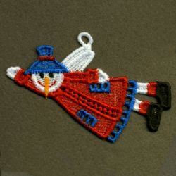FSL Country Snowman 10 machine embroidery designs