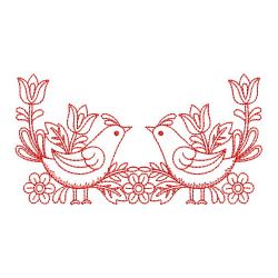 Redwork Dutch Folk Art 1(Md) machine embroidery designs