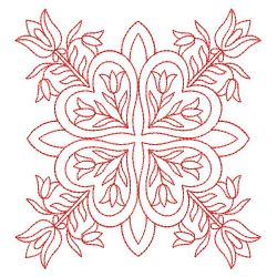 Redwork Dutch Folk Art 1 09(Lg) machine embroidery designs