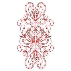 Redwork Rosemaling Flowers 2 06(Lg)