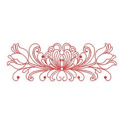 Redwork Rosemaling Flowers 2 08(Lg)