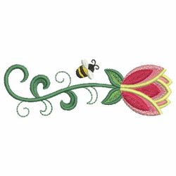 Colorful Spring Flowers 05 machine embroidery designs