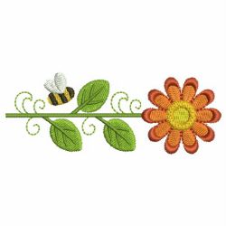 Colorful Spring Flowers 06 machine embroidery designs
