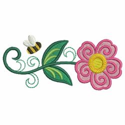 Colorful Spring Flowers 09 machine embroidery designs