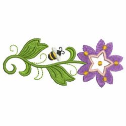 Colorful Spring Flowers 10 machine embroidery designs