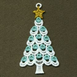 FSL Christmas Trees Ornaments 01 machine embroidery designs