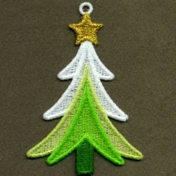 FSL Christmas Trees Ornaments 05 machine embroidery designs