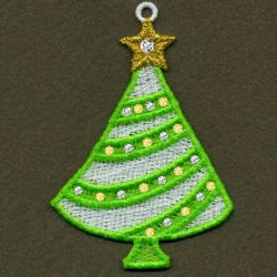 FSL Christmas Trees Ornaments 06 machine embroidery designs