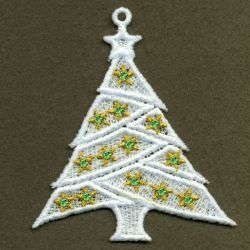 FSL Christmas Trees Ornaments 09 machine embroidery designs
