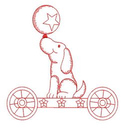 Redwork Circus Train 08(Lg) machine embroidery designs