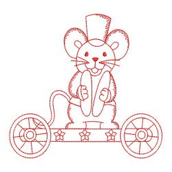 Redwork Circus Train 09(Sm) machine embroidery designs