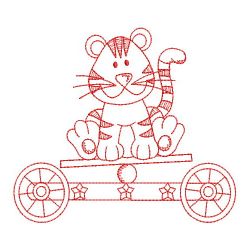 Redwork Circus Train 10(Sm) machine embroidery designs