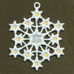 FSL Snowflake Ornaments machine embroidery designs