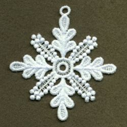 FSL Snowflake Ornaments 09 machine embroidery designs