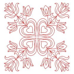 Redwork Dutch Folk Art 2 12(Md) machine embroidery designs