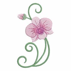 Heirloom Orchid 01 machine embroidery designs