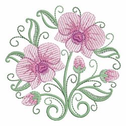 Heirloom Orchid 08 machine embroidery designs