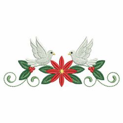 Heirloom Christmas Doves 1 machine embroidery designs