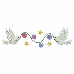 Heirloom Christmas Doves 1 03 machine embroidery designs