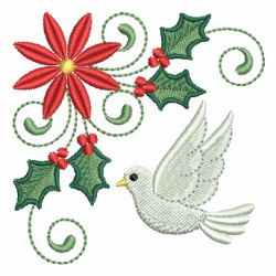 Heirloom Christmas Doves 1 07 machine embroidery designs