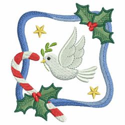 Heirloom Christmas Doves 1 12 machine embroidery designs