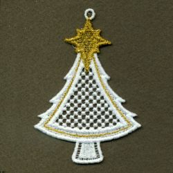 FSL Assorted Christmas Trees 01 machine embroidery designs