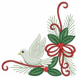 Heirloom Christmas Doves 2 machine embroidery designs