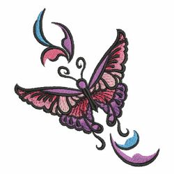 Artistic Butterflies 02 machine embroidery designs