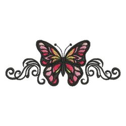 Artistic Butterflies 07 machine embroidery designs