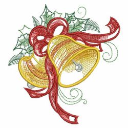 Sketched Christmas 03(Sm) machine embroidery designs