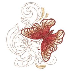 Sketched Butterflies 07(Lg) machine embroidery designs