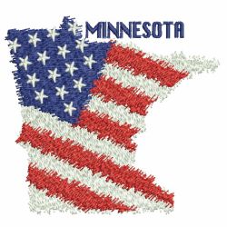 Patriotic US States Map 3 03 machine embroidery designs