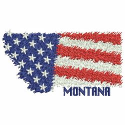 Patriotic US States Map 3 06 machine embroidery designs