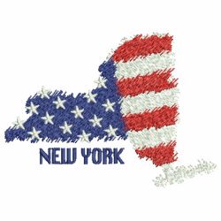 Patriotic US States Map 4 machine embroidery designs