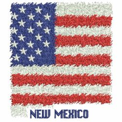 Patriotic US States Map 4 02