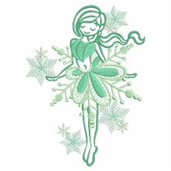 Cute Snow Girl 03(Md) machine embroidery designs