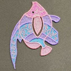 FSL Fish Bookmarks 09 machine embroidery designs