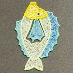 FSL Fish Bookmarks 10 machine embroidery designs