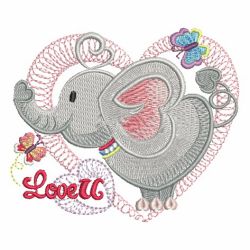 Cute Valentine Animals 02 machine embroidery designs