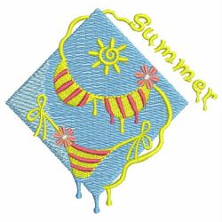 I Love Summer 07 machine embroidery designs