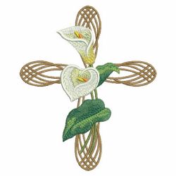 Flower Crosses(Sm) machine embroidery designs