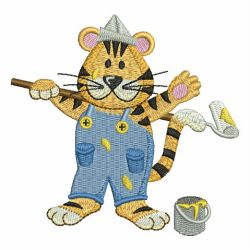 Occupation Tigers 04 machine embroidery designs