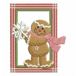 Gingerbread Man machine embroidery designs
