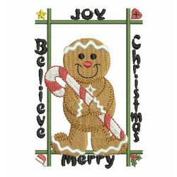 Gingerbread Man 05 machine embroidery designs