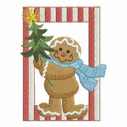 Gingerbread Man 06 machine embroidery designs