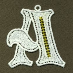 FSL Golden Knot Alphabets 01 machine embroidery designs