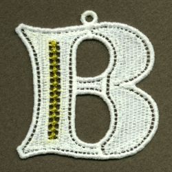 FSL Golden Knot Alphabets 02 machine embroidery designs