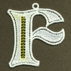 FSL Golden Knot Alphabets 06 machine embroidery designs